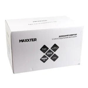 ДБЖ Maxxter MX-HI-PSW1000-01 1000VA, Lin.int., 2xEURO UA