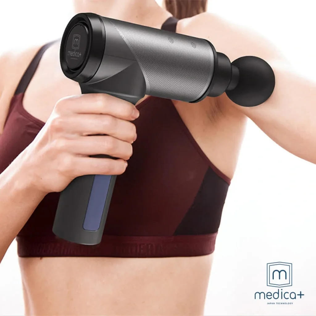 Перкуссионный ручной массажер Medica+ MassHand Pro 5.0 (MD-102966), 6971792961234 UA