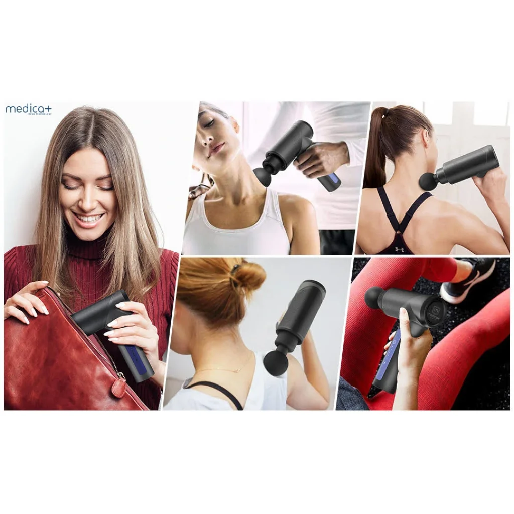 Перкуссионный ручной массажер Medica+ MassHand Pro 5.0 (MD-102966), 6971792961234 UA