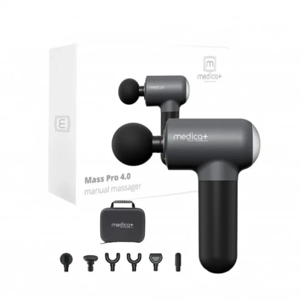 Перкусійний ручний масажер Medica+ MassHand Pro 4.0 (MD-112227), 6971481890173 UA