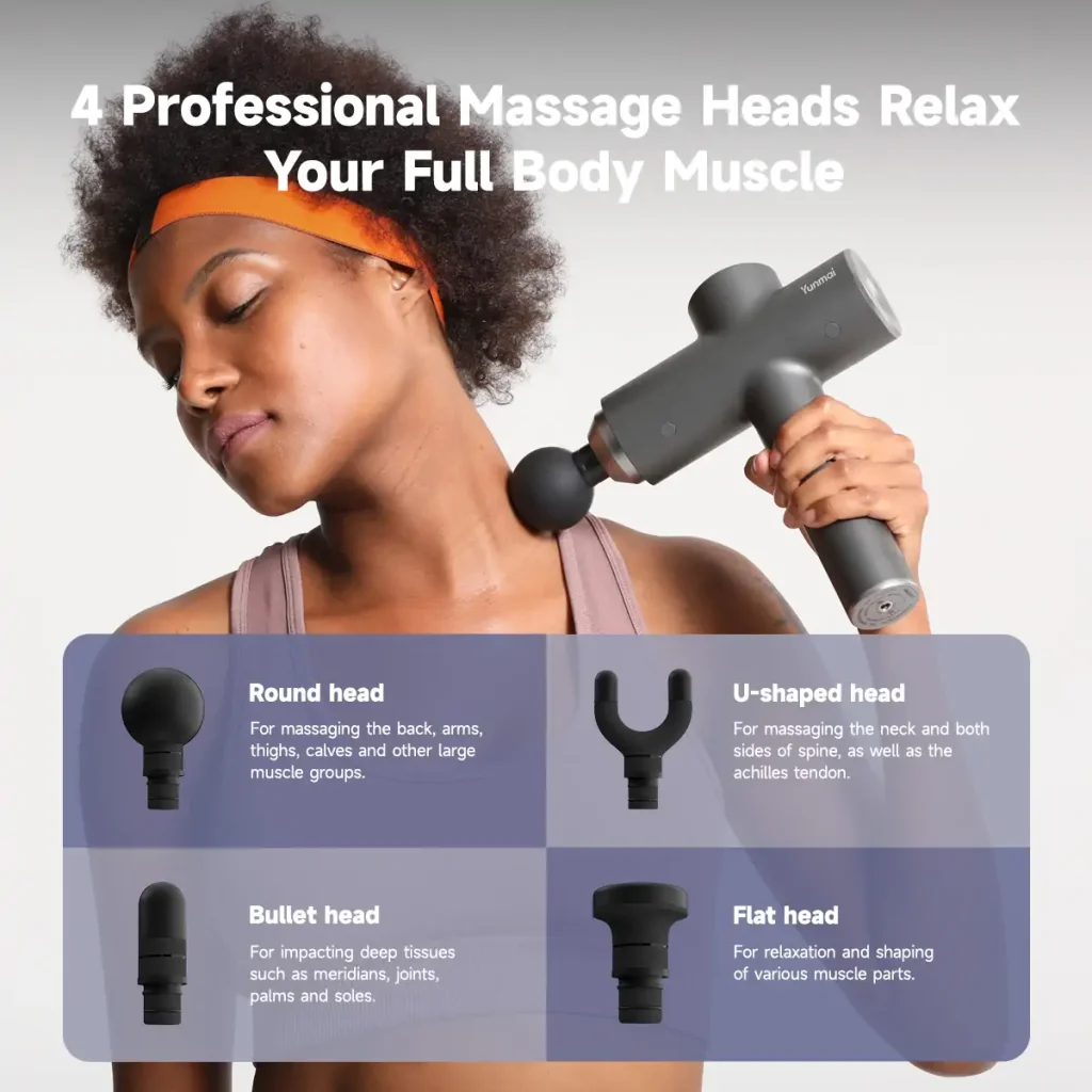 Масажер Yunmai Massage Gun Prime 2 (YMFG-M418) UA