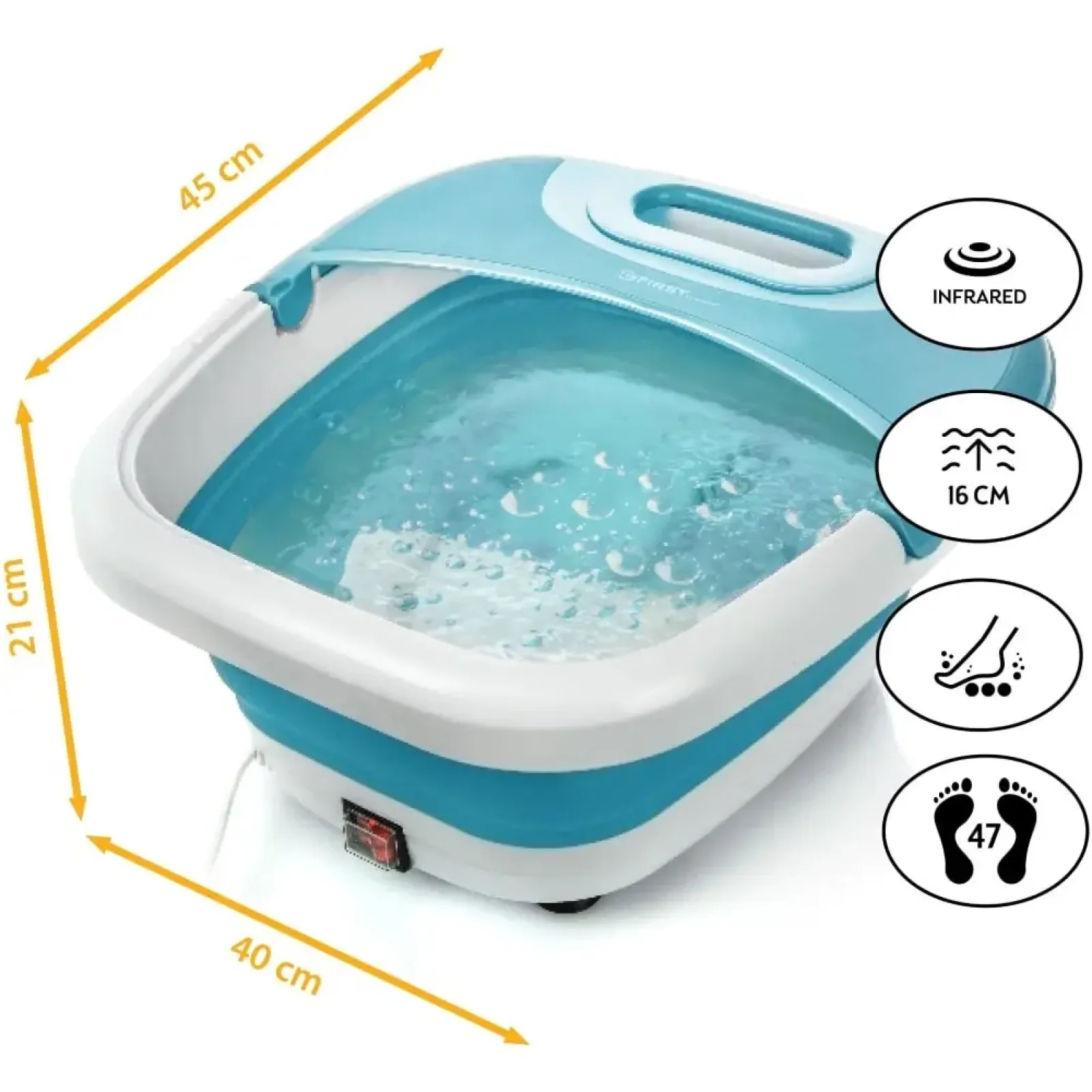 Масажна ванночка для ніг First FA-8116-2-BL UA