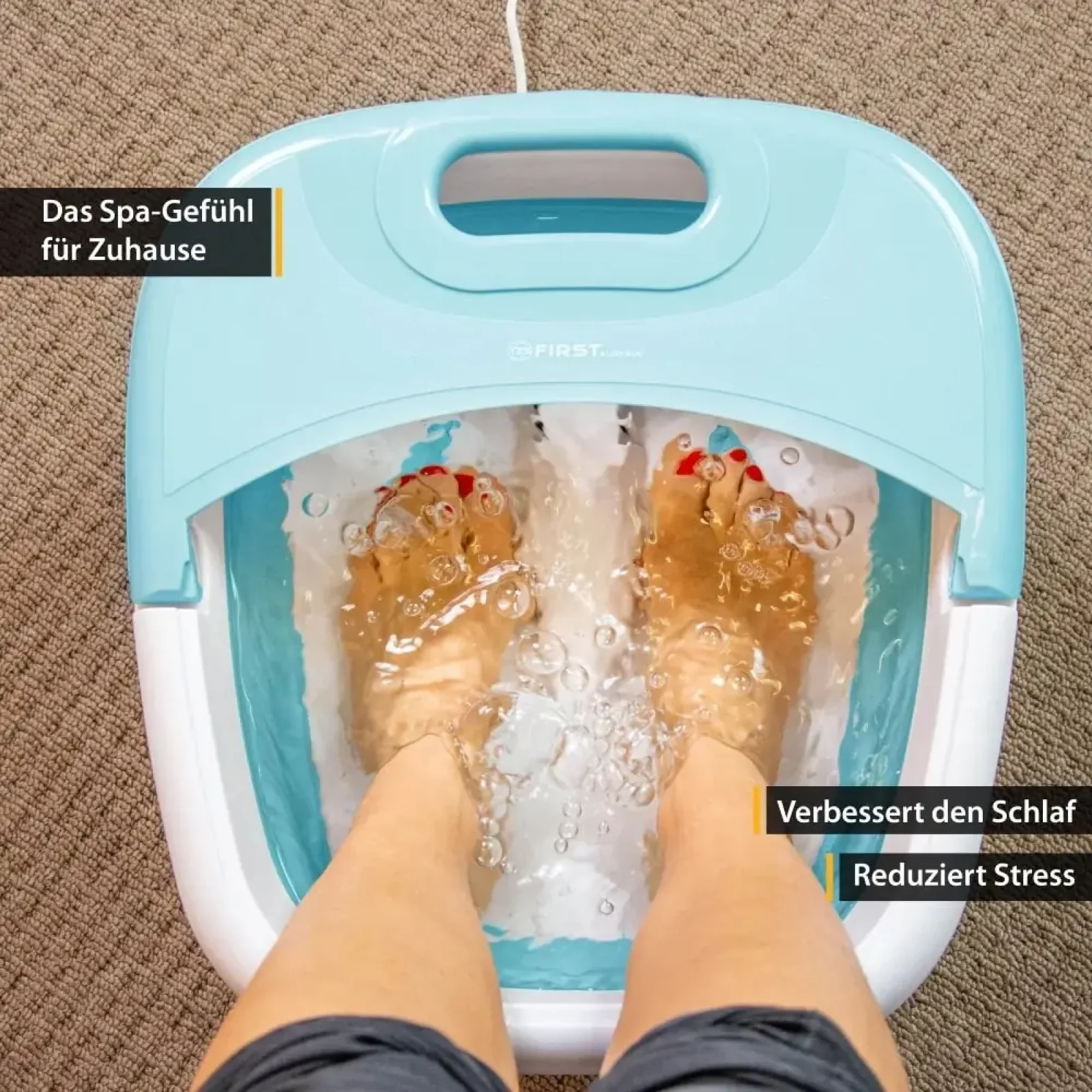 Масажна ванночка для ніг First FA-8116-2-BL UA