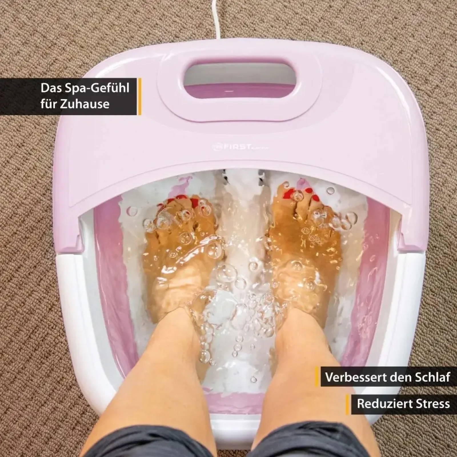 Массажная ванночка для ног First FA-8116-2-PI UA