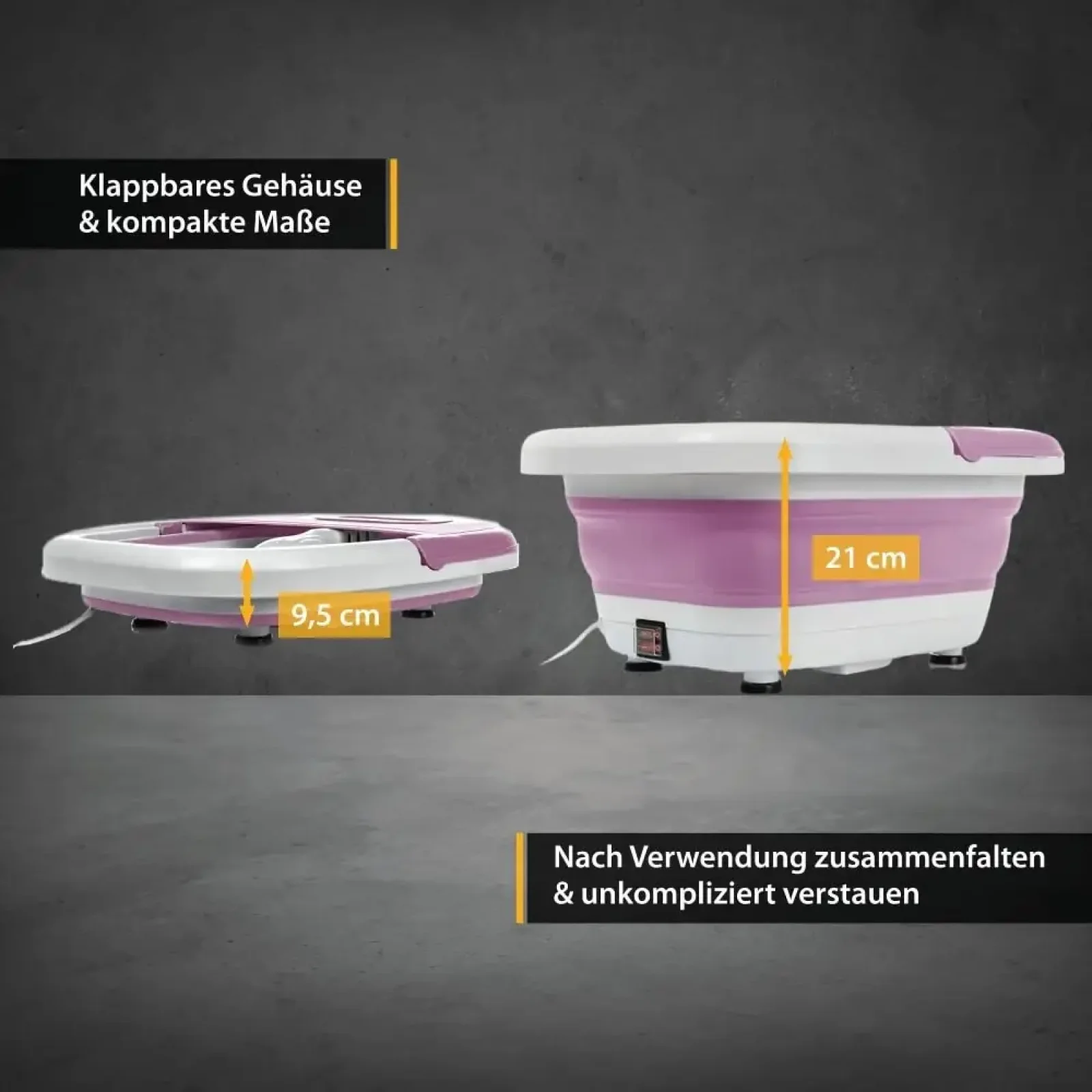 Массажная ванночка для ног First FA-8116-2-PI UA