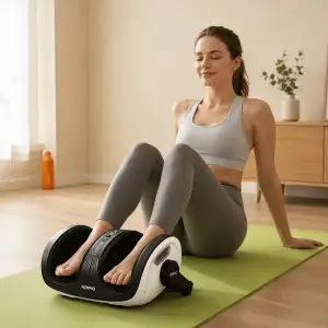 Массажер для ног RENPHO 2-in-1 Foot and Calf Massager White (R-D001R-WH) UA