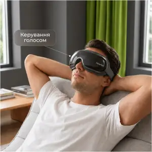 Массажер для очей RENPHO Eyeris 3 Black (R-G010V-BK) UA