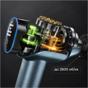 Перкуссионный массажер RENPHO Reach 2 Thermacool (R-WMG02-CY) UA