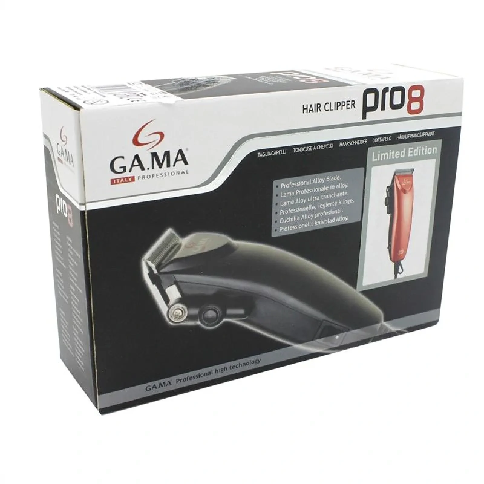 Машинка для стрижки Ga.Ma Pro 8 (SM1301/T11.PRO8) UA