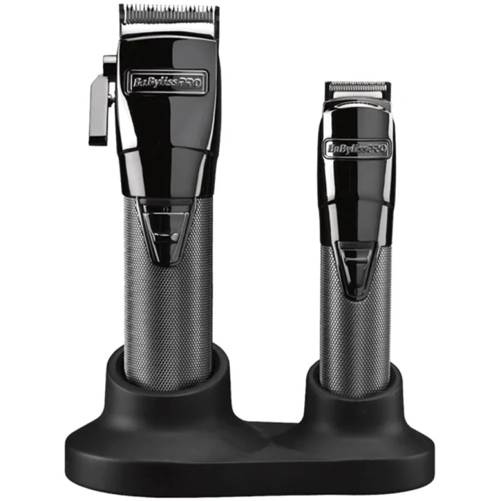 Машинка для стрижки Babyliss Pro FX8705E GunSteel FX Grooming Set UA