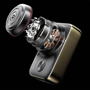 Електробритва Metz Camerist Shaver titanium gold with Bag (MZDF013) UA