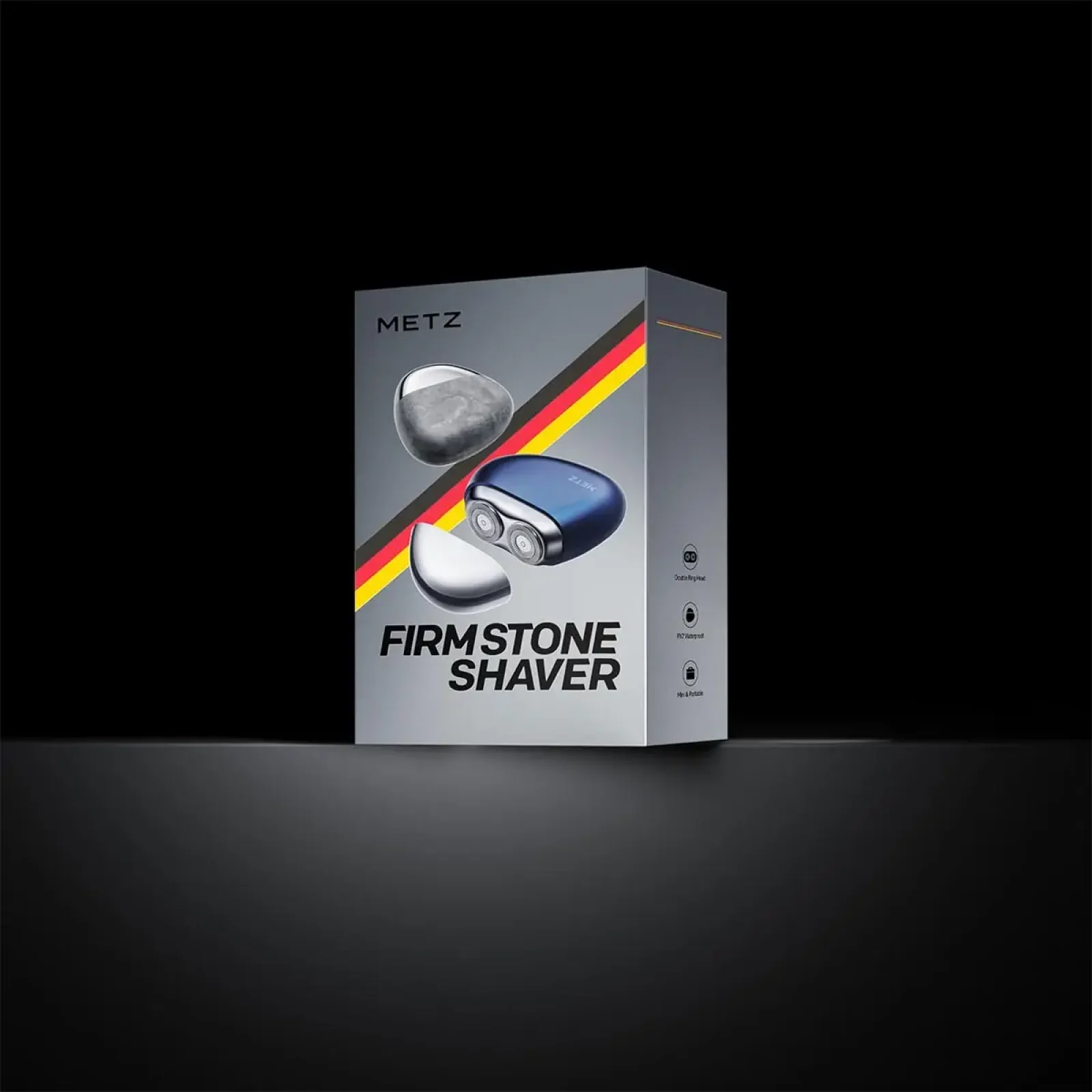 Електробритва Metz Firm Stone Shaver (MZPS021-Navy Blue) UA