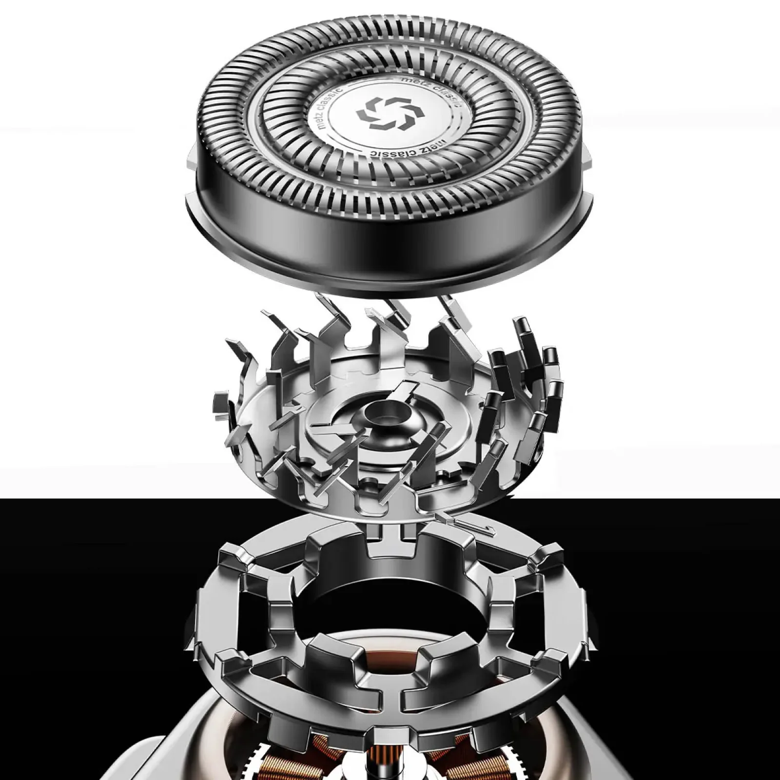 Електробритва Metz The Sword Shaver with Sword with nose hair cutter (MZDF032) UA