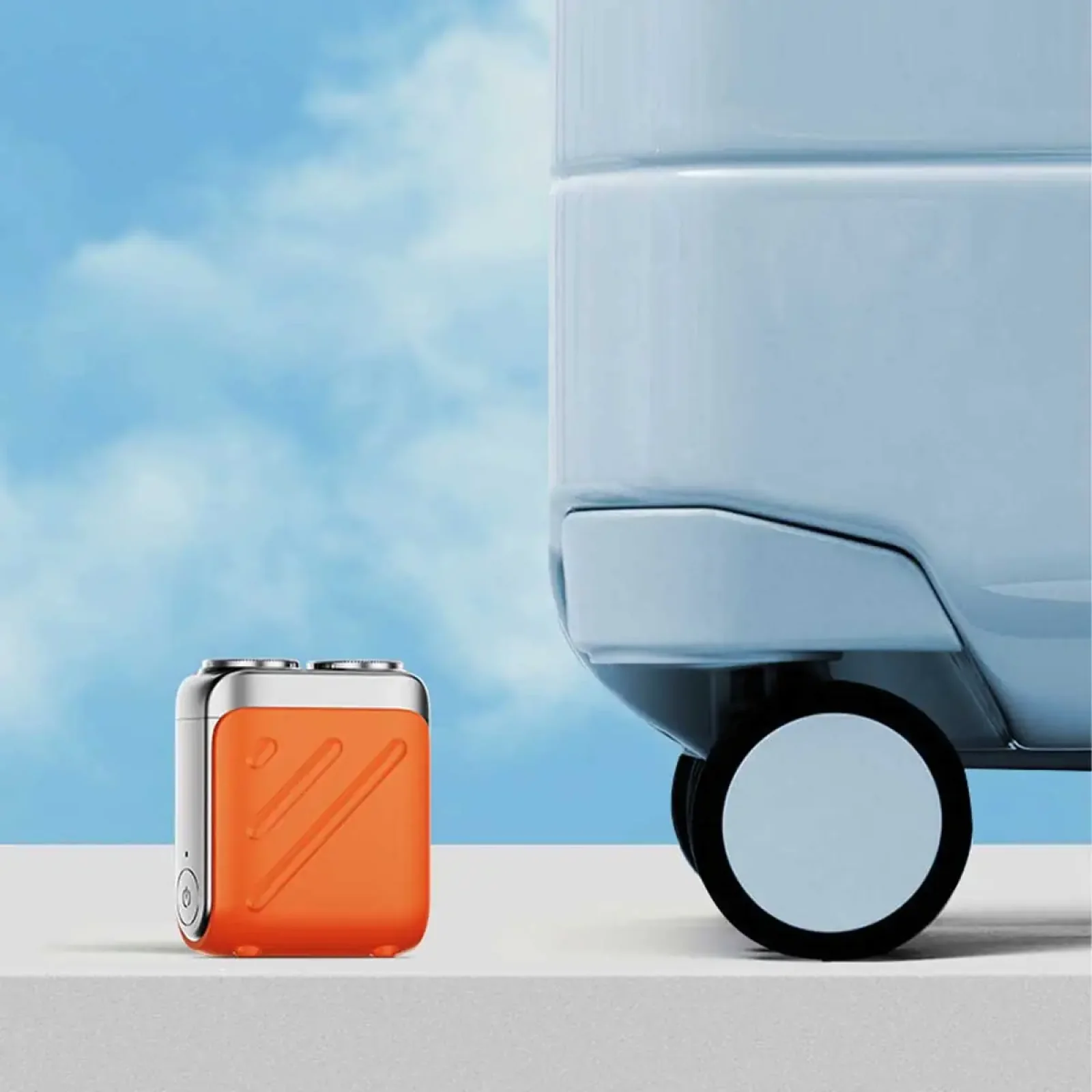 Електробритва Metz Traveller Shaver with Bag Orange (MZXZ021-OR) UA