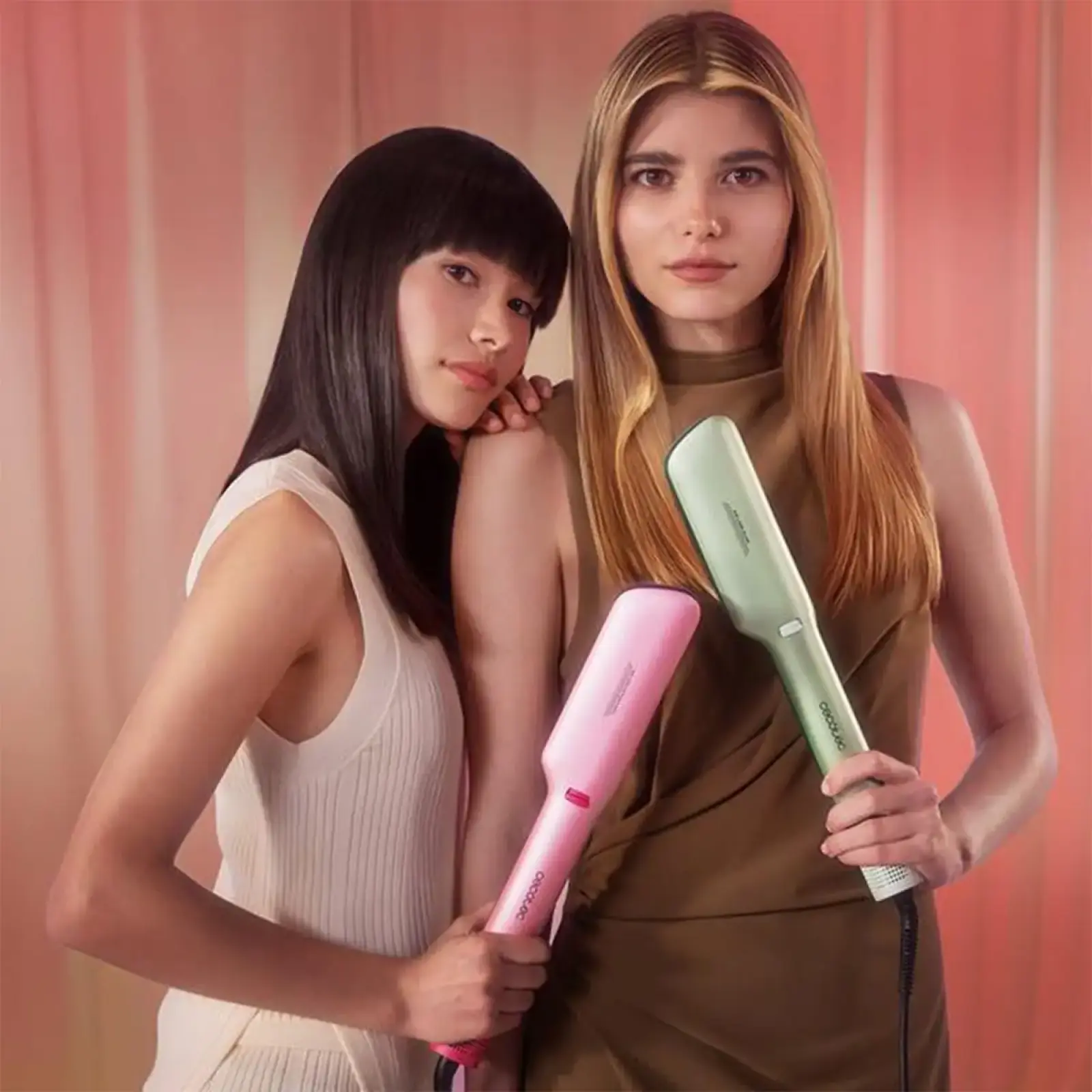 Утюжок (выпрямитель) для волос Cecotec Air Lisse Champagne (A01_EU01_100989) UA