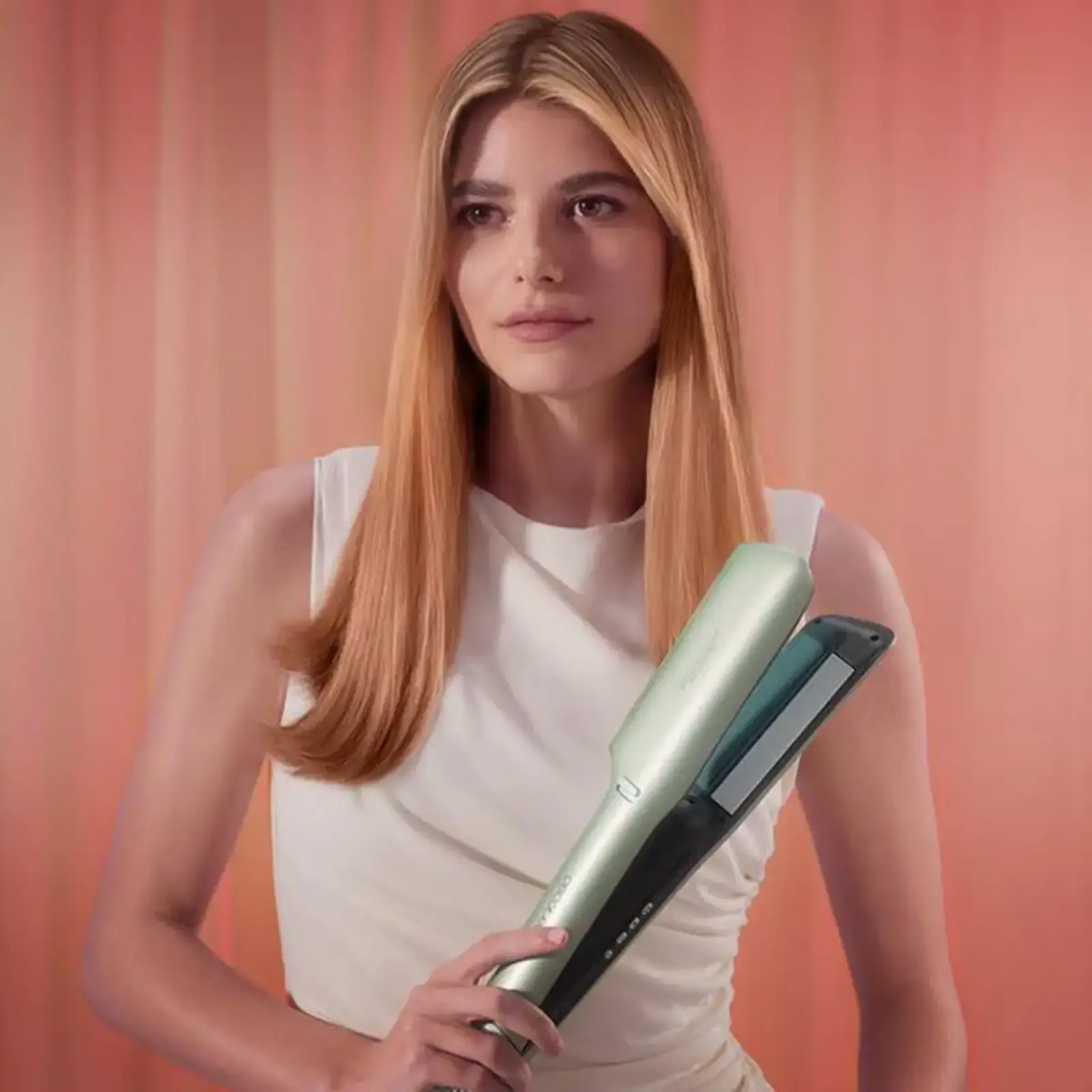 Утюжок (выпрямитель) для волос Cecotec Air Lisse Champagne (A01_EU01_100989) UA