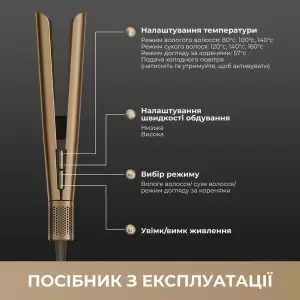 Випрямляч для волосся Dreame Aero Straight (AMA10A) UA
