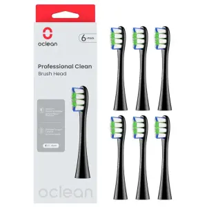 Насадка для електричної зубної щітки Oclean Brush Head Professional Clean Black (6970810553864) UA