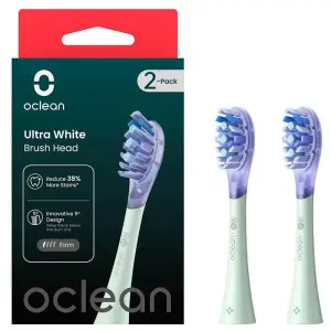 Насадка для зубної електрощітки Oclean UW01 G02 Ultra White Brush Head Green (6970810553529) UA