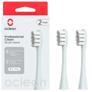Насадка для зубної електрощітки Oclean P1C9 Brush Head Silver 2шт (6970810554038) UA