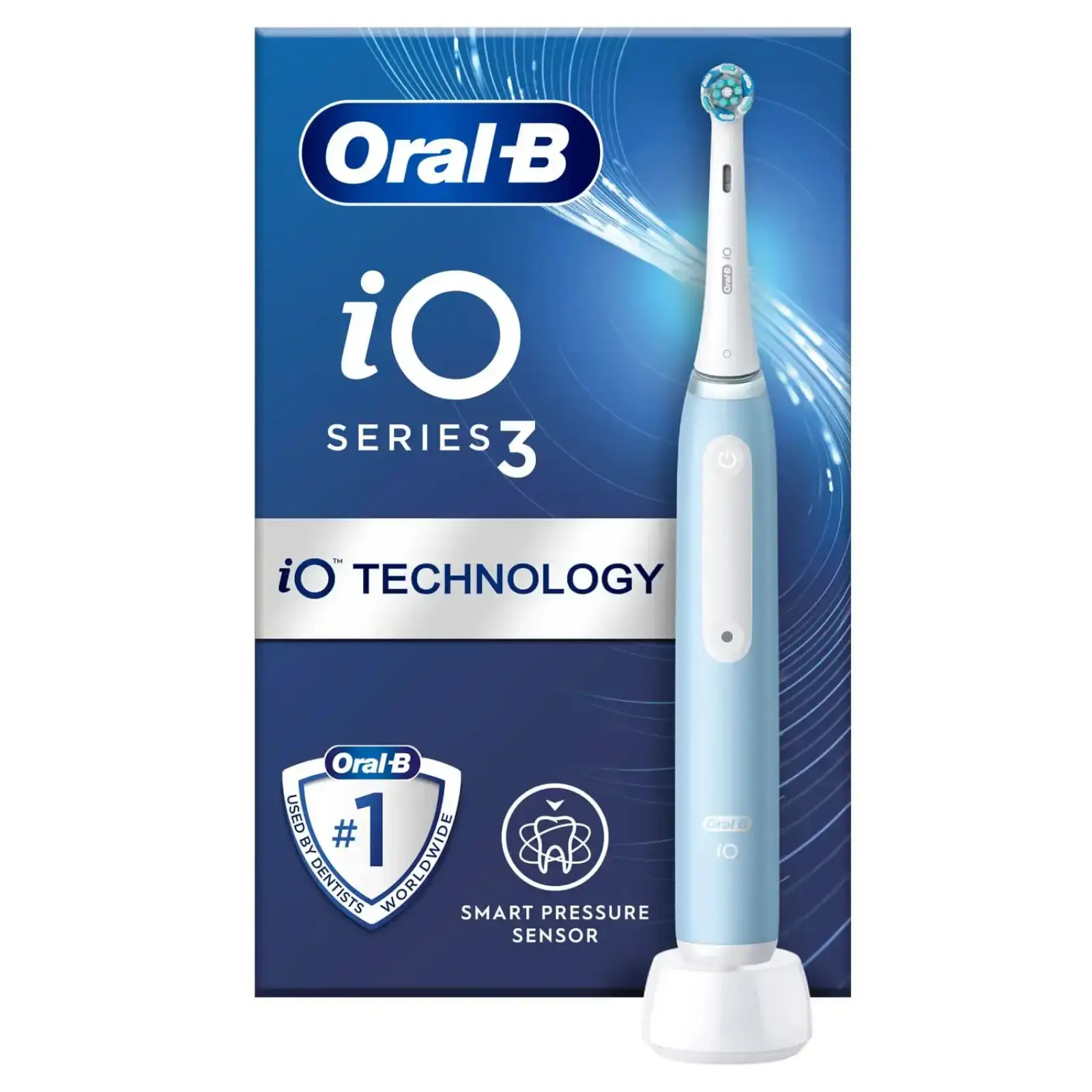 Зубна електрощітка Braun Oral-B iO Series 3 iOG3.1A6.0 Ice Blue UA