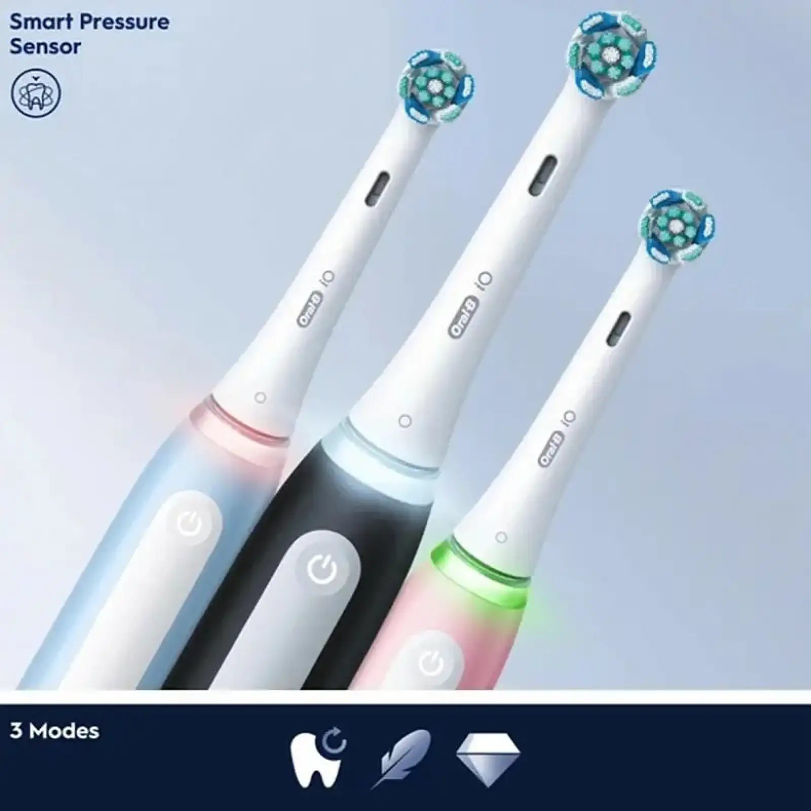 Зубна електрощітка Braun Oral-B iO Series 3 iOG3.1A6.0 Blush Pink UA