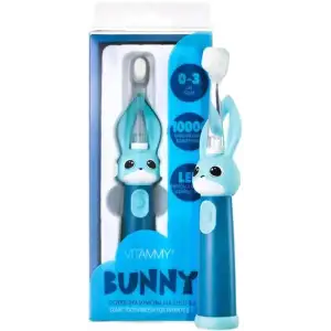 Зубна електрощітка Vitammy Bunny Blue (від 0 - 3 років) UA