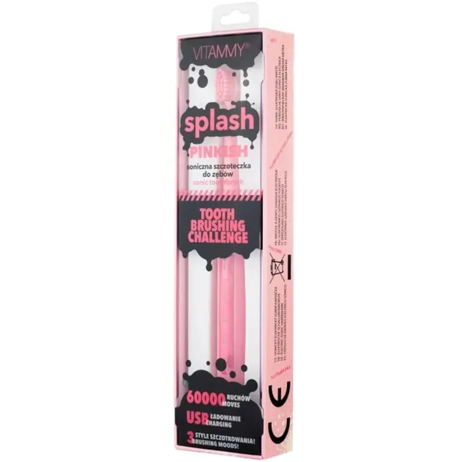 Зубная электрощетка Vitammy Splash Pinkish (от 8 лет) UA