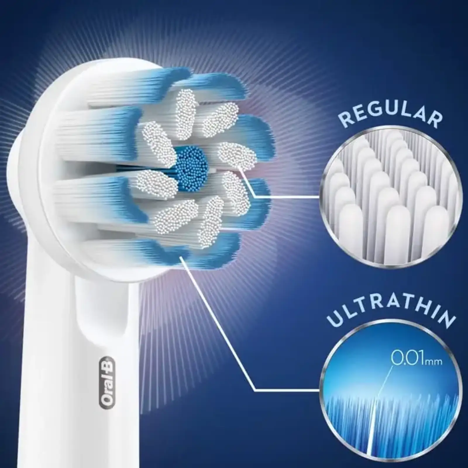 Насадка для зубної електрощітки Braun Oral-B Pro Sensitive Clean EB60X (4 шт) UA