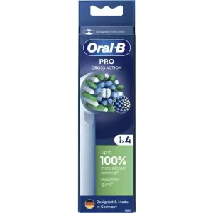 Насадка для зубної електрощітки Braun Oral-B Pro Cross Action EB50RX (4 шт.) UA