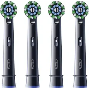 Насадка для зубної електрощітки Braun Oral-B Pro Cross Action Black EB50BRX (4 шт) UA