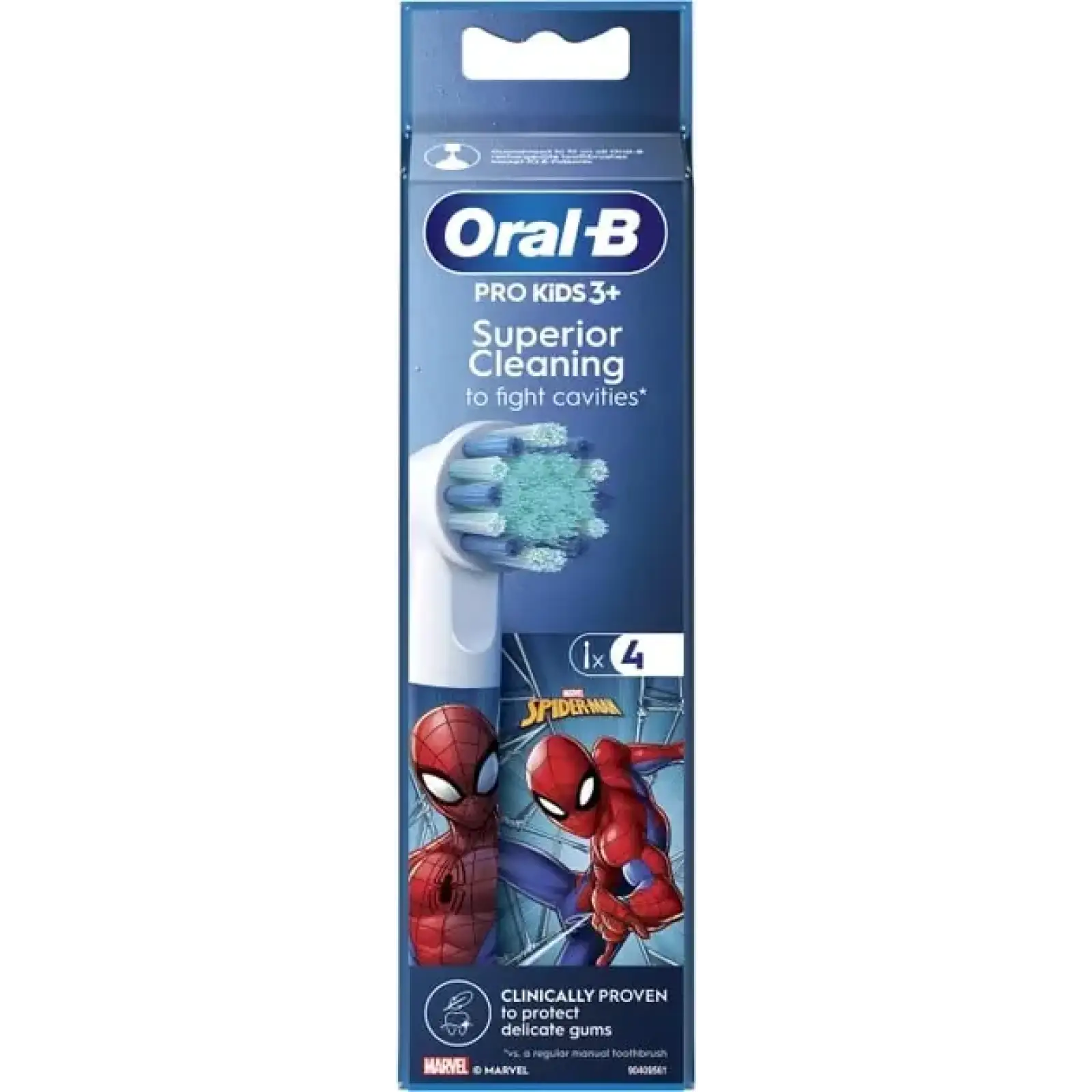Насадка для зубної електрощітки Braun Oral-B Stages Power Spider Man EB10S (4 шт) UA