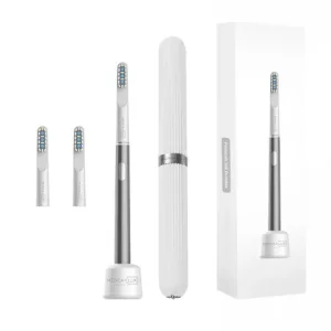 Відбілююча звукова зубна щітка Medica+ Lux 10Х Portable Grey (MD-112445), 2000112445018 UA