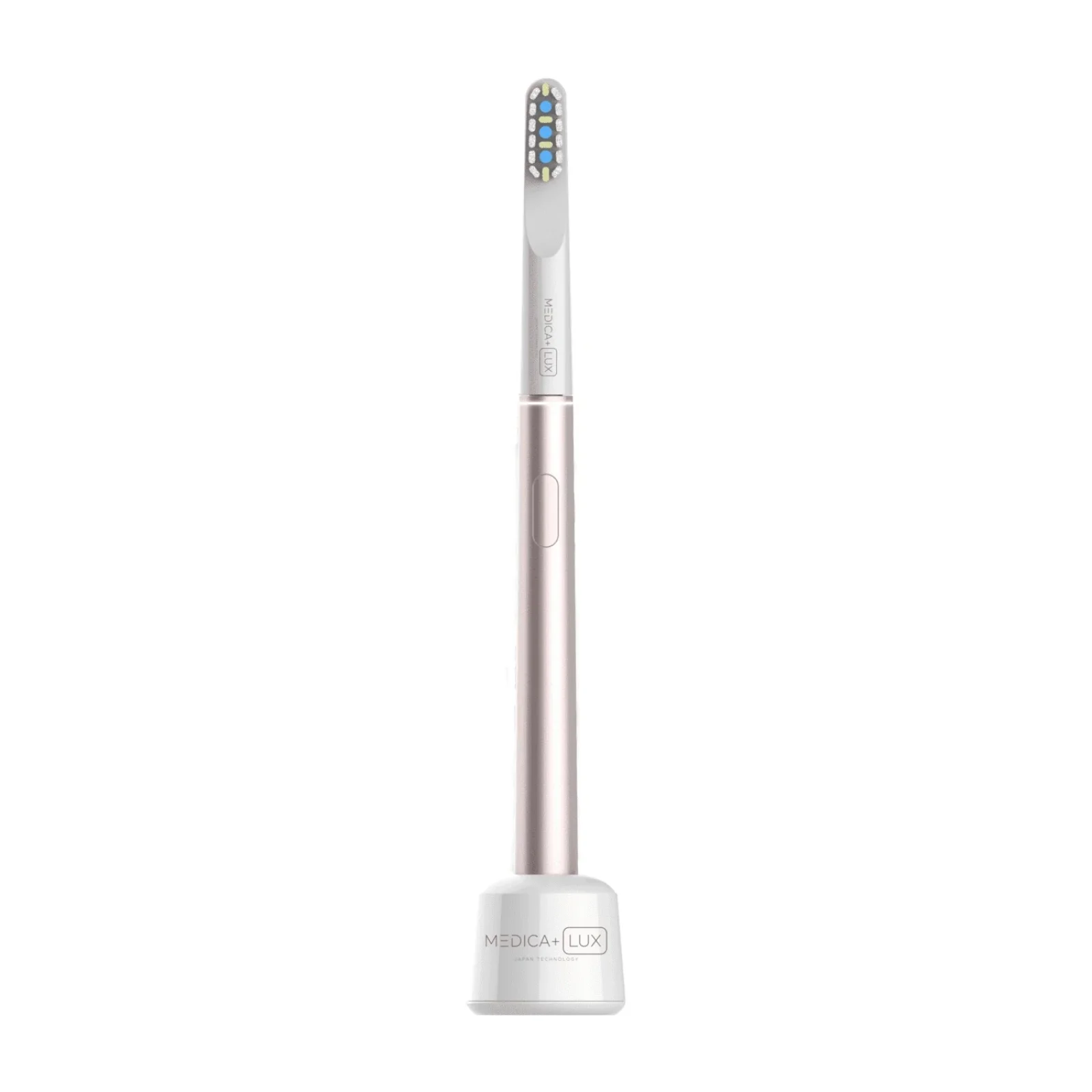 Отбеливающая звуковая зубная щетка Medica+ Lux 10Х Portable Rose Gold (MD-112446), 2000112446015 UA