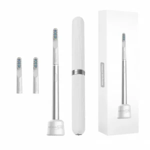 Відбілююча звукова зубна щітка Medica+ Lux 10Х Portable Silver (MD-112447), 2000112447012 UA