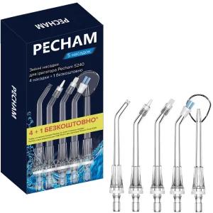 Насадки для ирригатора Pecham Travel PC-5240 Black (4822201370012) UA