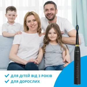 Електрична зубна щітка Pecham Travel PC-085 Black UA