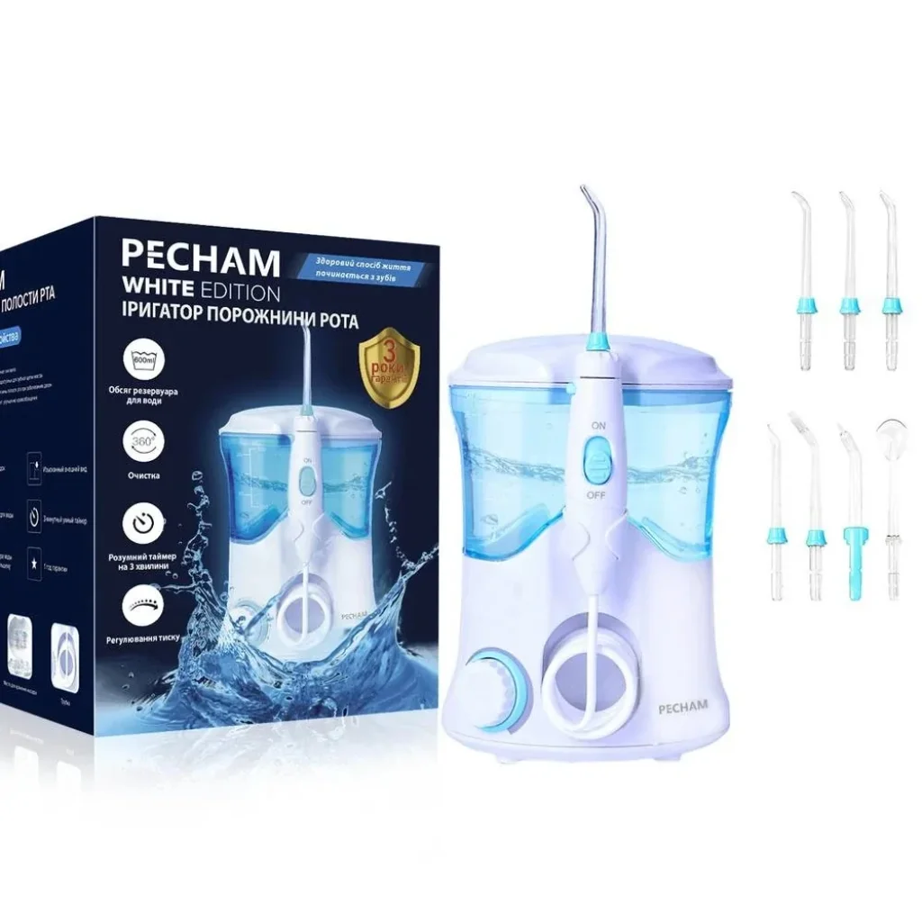 Ирригатор Pecham Professional White, 652118269581 UA