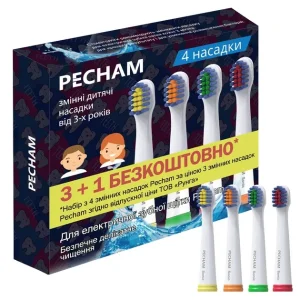 Насадки для зубной щетки Pecham White (0290119080806) UA