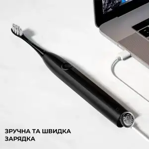 Розумна зубна електрощітка Oclean Endurance Electric Toothbrush Black (6970810552386) UA