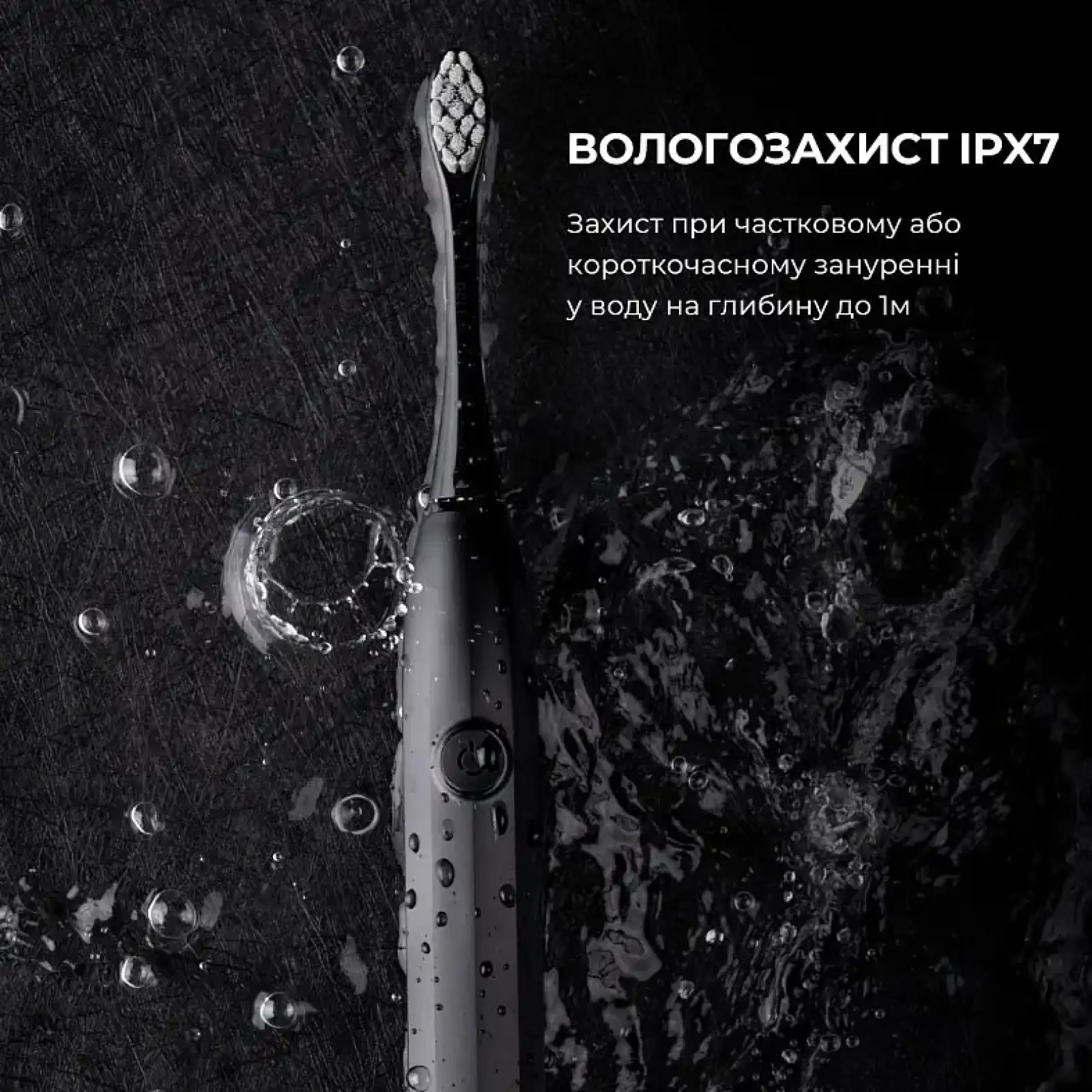 Розумна зубна електрощітка Oclean Endurance Electric Toothbrush Black (6970810552386) UA
