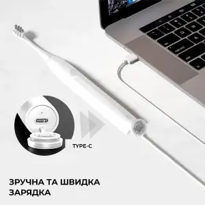 Розумна зубна електрощітка Oclean Endurance Electric Toothbrush White (6970810552393) UA