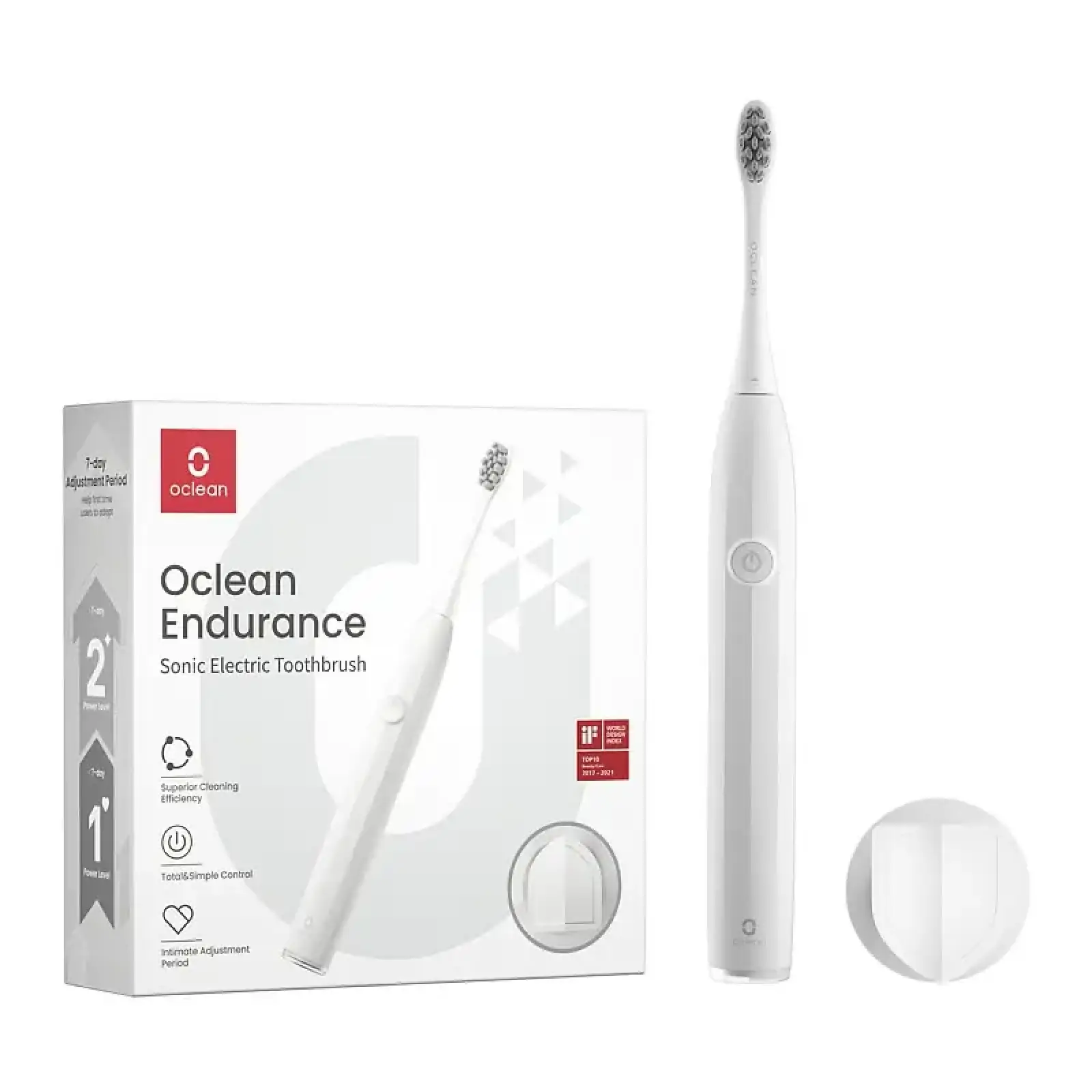Розумна зубна електрощітка Oclean Endurance Electric Toothbrush White (6970810552393) UA