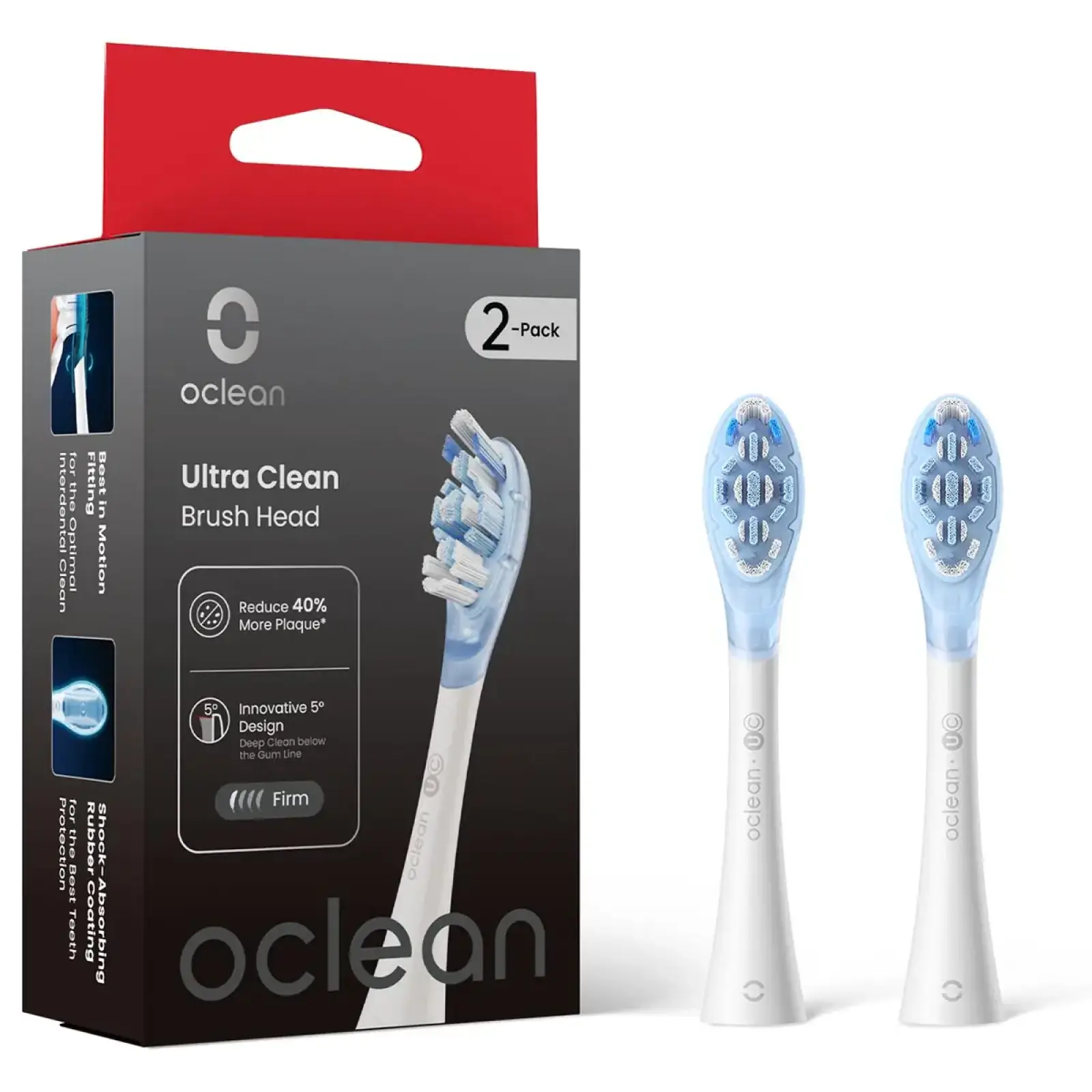 Насадка для зубної електрощітки Oclean Ultra White Clean UC03 (6970810556988) UA