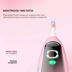 Розумна зубна електрощітка Oclean X Kids Electric Toothbrush Black (6970810557206) UA