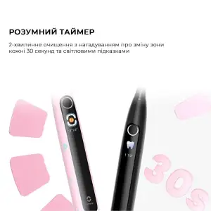 Розумна зубна електрощітка Oclean X Kids Electric Toothbrush Black (6970810557206) UA