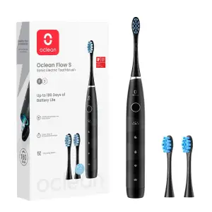Електрична зубна щітка Oclean Flow S Electric Toothbrush Black (6970810557343) UA