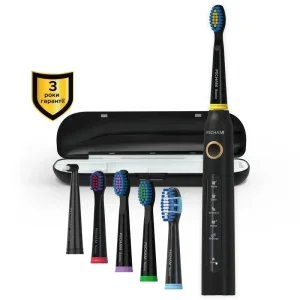 Електрична зубна щітка Pecham Black Travel PC-080, 0290119080103 UA