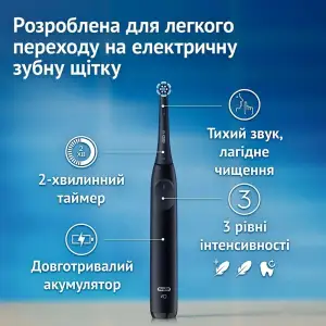Зубна електрощітка Braun Oral-B iO Series 2 iOS2.1D9.2K Black UA