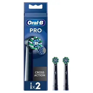 Насадка для зубної електрощітки Braun Oral-B Pro Cross Action Black EB50BRX (2 шт) UA